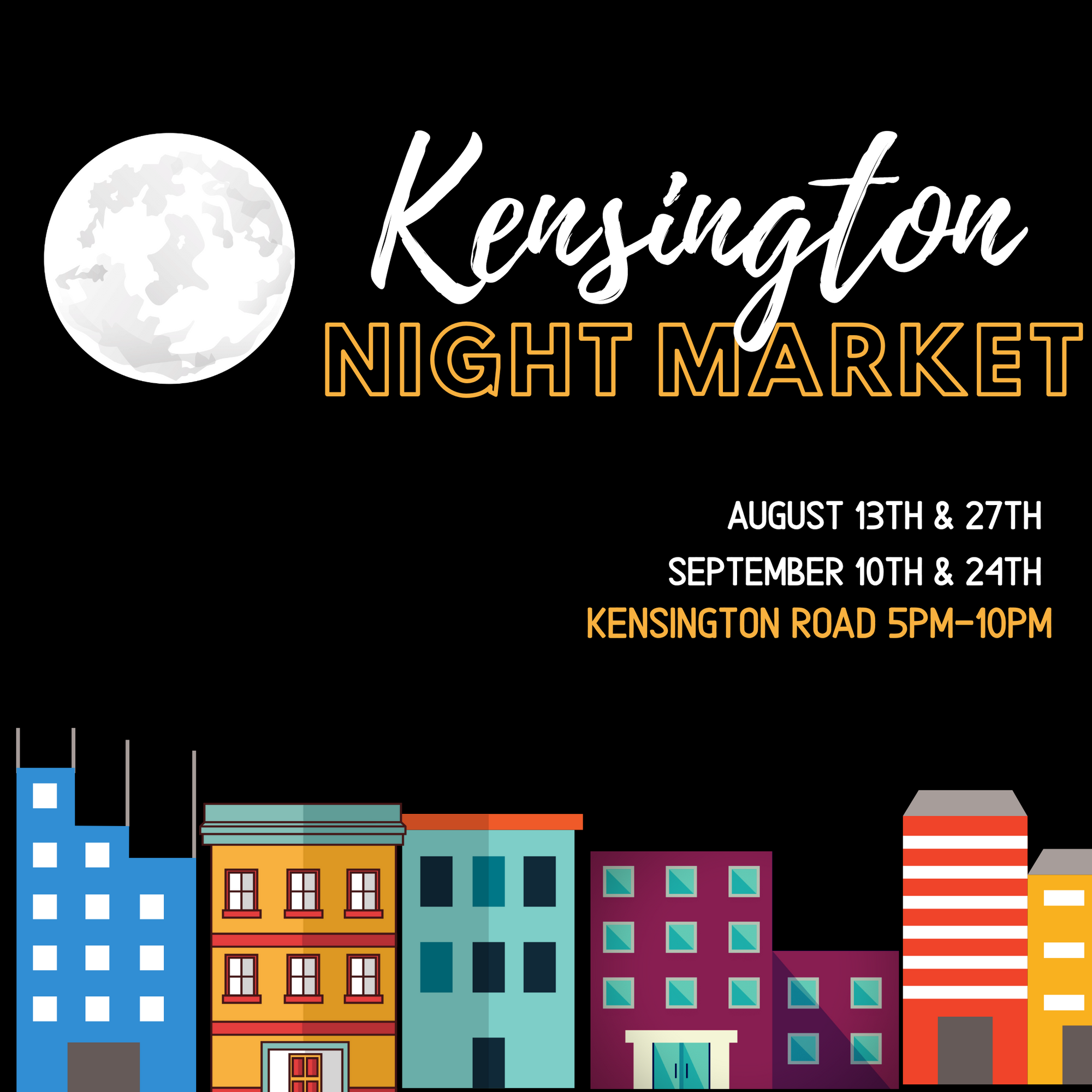 Come see us at Kensington Night Market in Calgary!